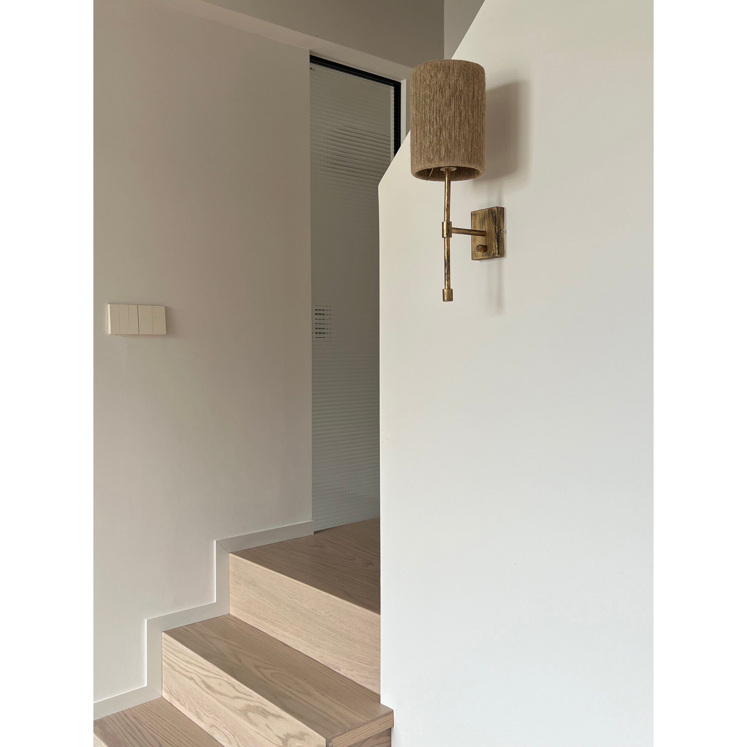 Stoff Modern Minimalistisch Wandleuchte - Image 5