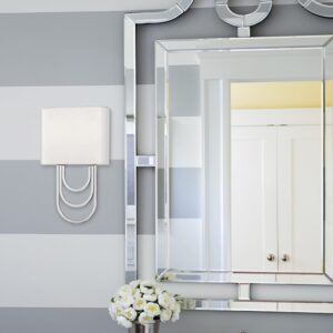 Alternative view of Messing Stoff Modern Minimalistisch Wandleuchte