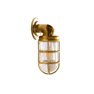 Glas Vintage Industrial Wandleuchte